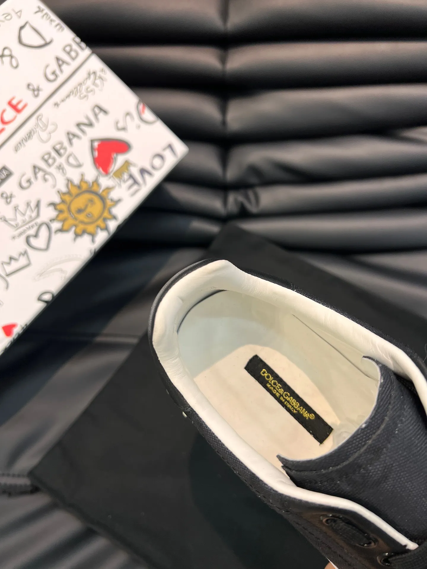 Men's shoes 360 yuan🏮🏮2023 new Dolce & Gabbana/top original single DG heavy industry series, imported original waterproof canvas, contrasting color design is super beautiful, exquisite and luxurious, super A level! Compared with the genuine product at the counter, the version is no worse at all! size：38-46